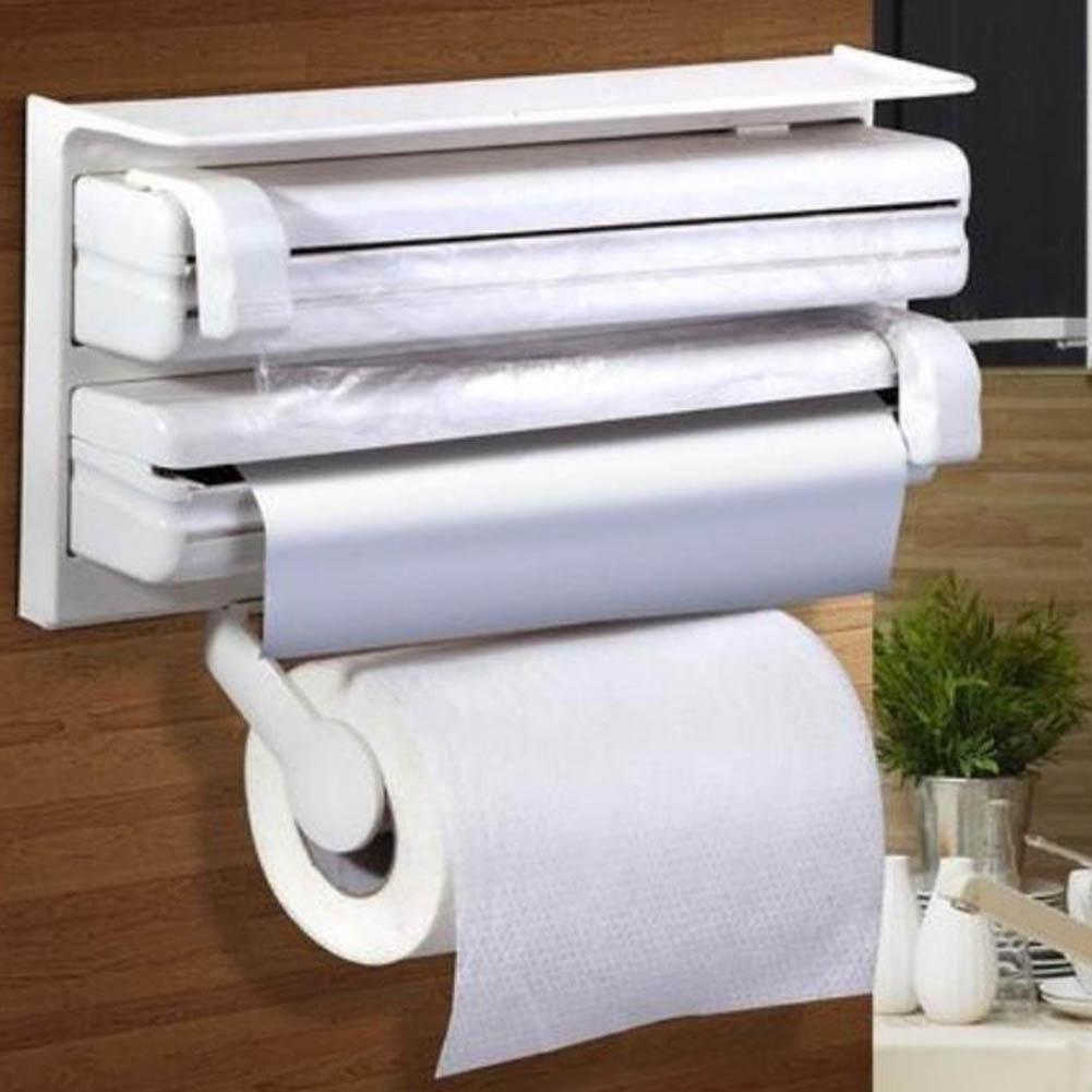 3-in-1 Wall-Mounted Paper Dispenser