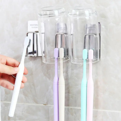 Wall-Mounted Toothbrush Holder